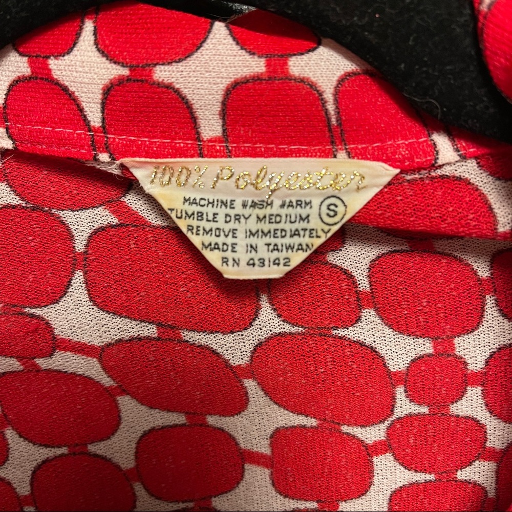 Vintage Psychedelic Button Down - image 5